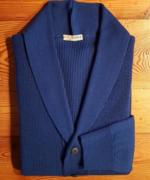 Cardigan Uomo 2 Fili Pura Lana